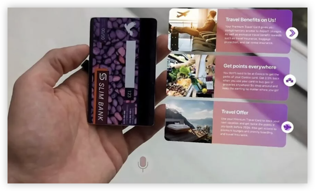 AR支付卡片「XRCard」登场!智能眼镜实现语音操作的未来!